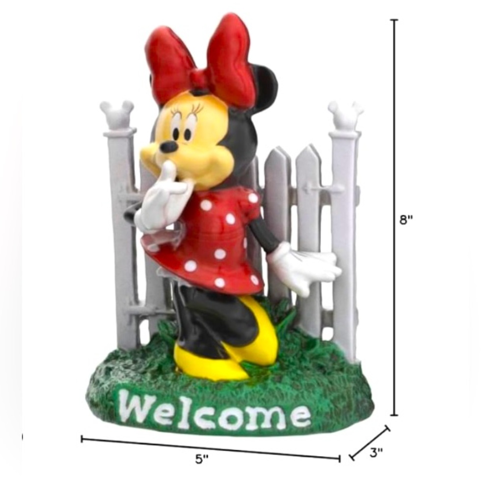 Disney Minnie Mouse Outdoor Garden Statue Welcome Gate - Picture 6 of 10